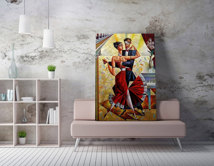 Wallity WY316 Lienzo Decorativo Multicolor 50 x 70 cm